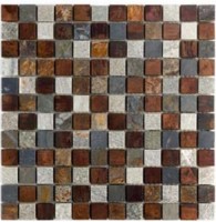 Мозаика Moreroom Stone Mashup Stone Copper 29.8x29.8 AG169
