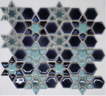 Мозаика Спектр-М Микс на сетке 25.5x30 K10-128