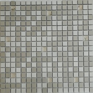 Мозаика Pixmosaic Glass Серая 1.5x1.5 30x30 LP01A