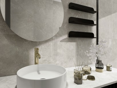 Керамогранит Global Tile Verso Темно-серый 60x120 GT1206020409LGR