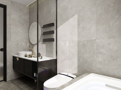 Керамогранит Global Tile Verso Темно-серый 60x120 GT1206020409LGR