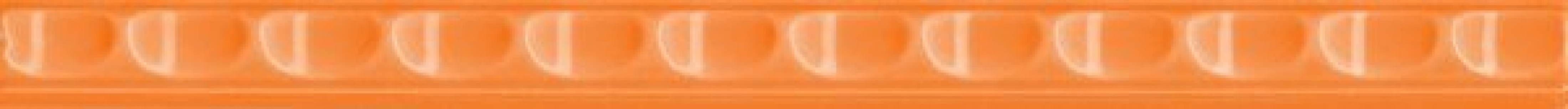 Бордюр Нефрит-Керамика Кураж-2 Трамплин оранжевый 1.3x20 30-173-50-03-40