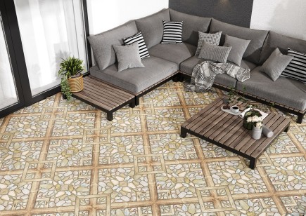 Керамогранит Beryoza Ceramica Аризона Gp Коричневый 41.2x41.2