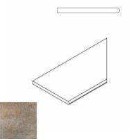 Бортик Italon District X2 Emerald Bor. Round Dx 30x60 закругленный правый 620090000264