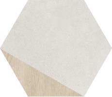 Керамогранит DNA Tiles Limestone Wood White 32x36.8 123655