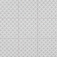 Мозаика Rako Color Two светло-серая матовая рельефная 1x1 30x30 GRS0K612