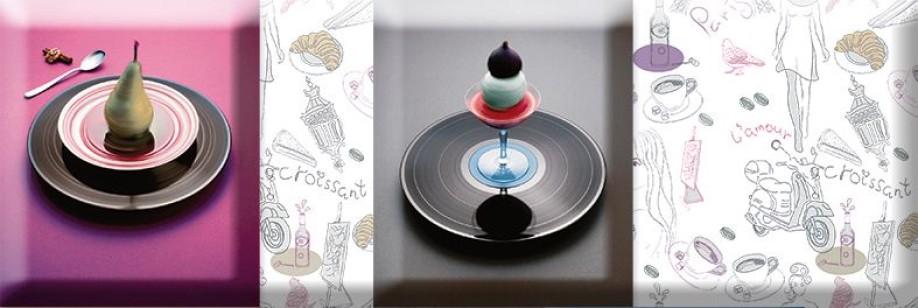 Декор Absolut Keramika Monocolor Decor Dessert 01 10x30 AK0796
