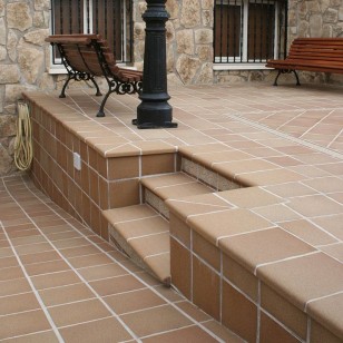 Ступень Exagres Montana Peldano Natural Фронтальная 33x33