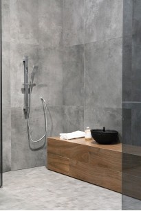 Керамогранит Zerde Tile Concrete Anthracite 60x120