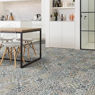 Керамогранит Global Tile Topaz Синий 41.2x41.2 GT235VG