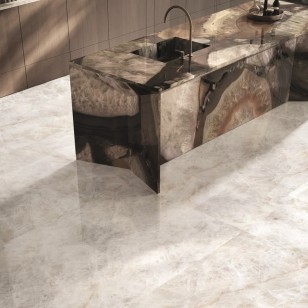 Керамогранит Laparet Galatea Blanco Светло-серый Матовый Карвинг 80x160