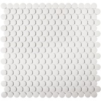 Мозаика Starmosaic Non-Slip Penny Round White Antislip 30.9x31.5