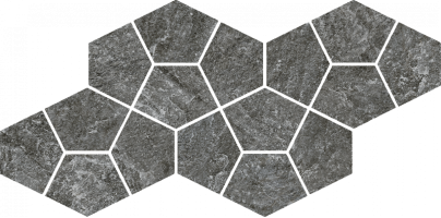 Мозаика Italon Magma Graphite Mosaico Prism 20.5x41.3 620110000248 Мозаика Italon Magma Graphite Mosaico Prism 20.5x41.3 620110000248