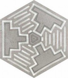 Керамогранит Vives Ceramica Rift Hexagono Igneus Cemento 23x26.6