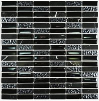 Мозаика Bonaparte Super Line Black 1.5x4.8 30x30