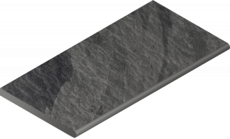 Бортик Italon Materia X2 Titanio Bor. Round 30x60 закругленный 620090000413