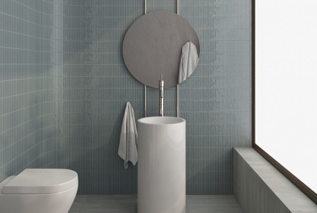 Декор Kerama Marazzi Далия Чипсет Зелёный Глянцевый 20x20 настенный KMD2SOB006BN