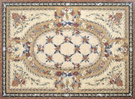 Стеклянная мозаика Sicis Rug Mosaic Poussin 200x270 POUSSIN