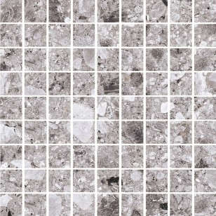 Мозаика Kerranova Terrazzo Light Grey 30x30 K-331/MR/m01