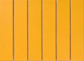 Мозаика Porcelain Mosaic Strip Желтая матовая 4.5x19.5 19.5x28.8 Y45P809