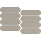 Мозаика Italgraniti Nuances Tortora Mosaico Ovale 19.5x37 NU06MOV