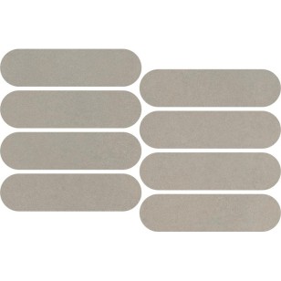 Мозаика Italgraniti Nuances Tortora Mosaico Ovale 19.5x37 NU06MOV