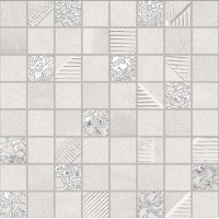 Мозаика Ibero Ceramicas Cromat-One White (2.5x2.5) 30x30