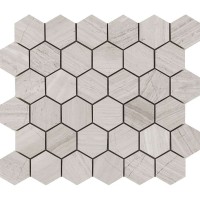 Мозаика L Antic Colonial Essential Hexagon Silver Wood 25.8x29.8 L241714521