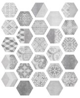 Керамогранит ITT Ceramic Nuuk Hexa 23.2x26.7