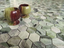 Pietrine Hexagonal (Caramelle Mosaic)
