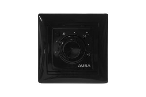Терморегулятор электронный AURA LTC 030 черный
