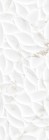 Плитка Sinfonia Ceramicas Calacatta Marblestone Essence Gold 32x90 настенная