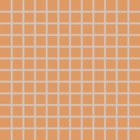 Мозаика Rako Color Two светло-оранжевая матовая 2.5x2.5 30x30 GDM02150