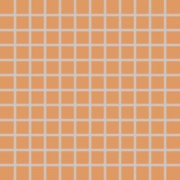 Мозаика Rako Color Two светло-оранжевая матовая 2.5x2.5 30x30 GDM02150
