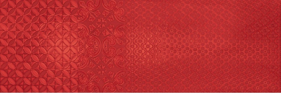 Плитка Arcana Ceramica Aquarelle Murale Rosso 25x75 настенная 8y2k