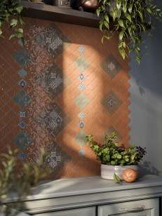 Керамогранит Kerama Marazzi Арабески Марокко Жёлтый Светлый Матовый 26x30 KM2630M0071N