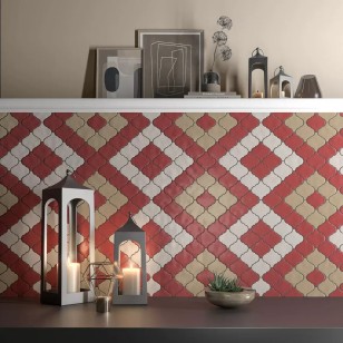 Керамогранит Kerama Marazzi Арабески Марокко Жёлтый Светлый Матовый 26x30 KM2630M0071N