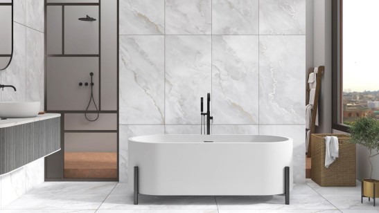 Керамогранит Neodom Marble Orobico Bianco Polished 80x160 N20494