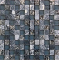 Стеклянная мозаика Imagine Lab Glass Mosaic 2.3x2.3 30x30 GMBN23-017