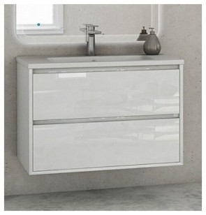 База под раковину Cezares Glass 74x46 Bianco Lucido 41797