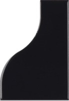 Плитка Equipe Curve Black 8.3x12 настенная 28849
