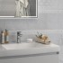 Плитка Kerama Marazzi Мотиво серый светлый глянцевый 25x40 6424