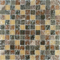 Мозаика Pixmosaic Камень и стекло Комбинированная 2.3x2.3 30x30 FXD010