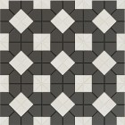 Керамогранит WOW Tesserae Suit Black And White Plus 28x28 130013