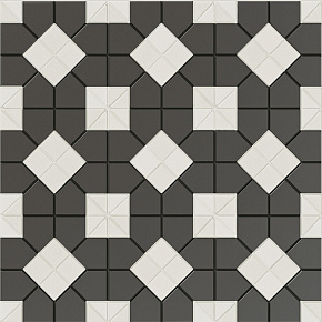 Керамогранит WOW Tesserae Suit Black And White Plus 28x28 130013