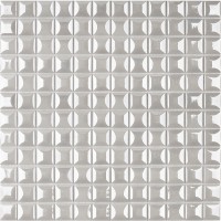 Стеклянная мозаика Vidrepur Edna White 31.7x31.7
