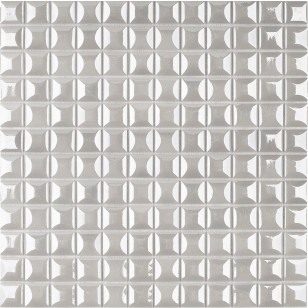 Стеклянная мозаика Vidrepur Edna White 31.7x31.7