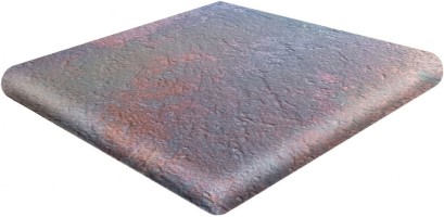 Metal Esquina Redonda Red