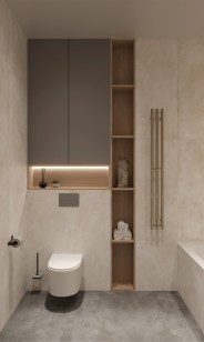 Керамогранит Arcadia Ceramica Cementum Light Grey 60x120 RT7005-A