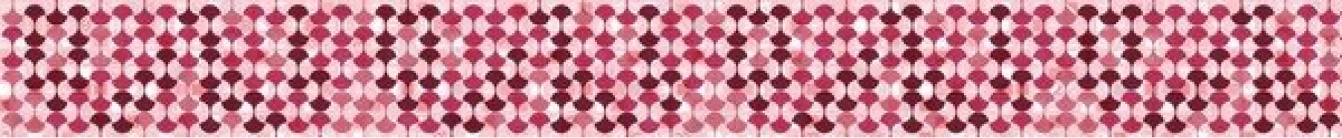 Бордюр Нефрит-Керамика Форте Оригами розовый 3x31 34-03-41-003